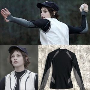 Alice Cullen baseball shirt.  Under Armour Women's Cold Gear Compression Top